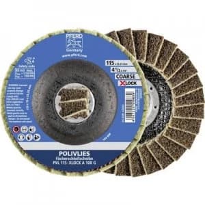 PFERD 44694201 HORSE POLIVLIES-FANS-DISC 115mm X-LOCK CORund A 100 coarse Diameter 115mm 5 pc(s)