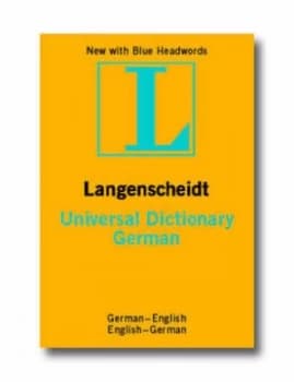Langenscheidt Universal German Dictionary by Langenscheidt Paperback
