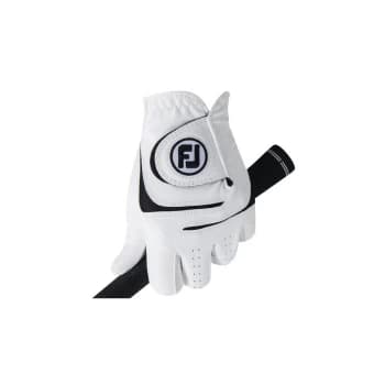 Footjoy Mens Weathersof LH Glove - White - L Size: Large, Dexterity: L