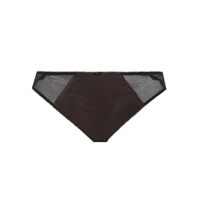Elomi Womens Charley Brazilian Brief in Black Size: 20 Black Female 20