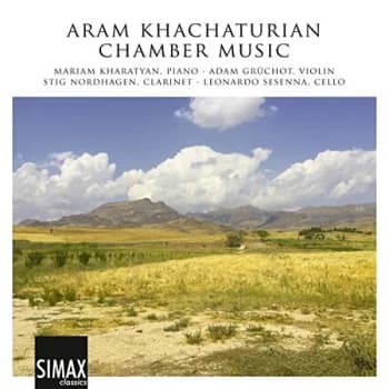 Mariam Kharatyan, Adam Grüchot, Stig Nordhagen & Leonardo Sesenna - Aram Khachaturian: Chamber Music CD