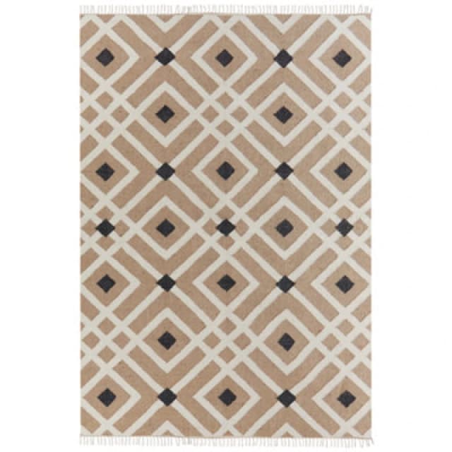 Beliani Rug Esencik Beige 160 X 230 Cm Jute