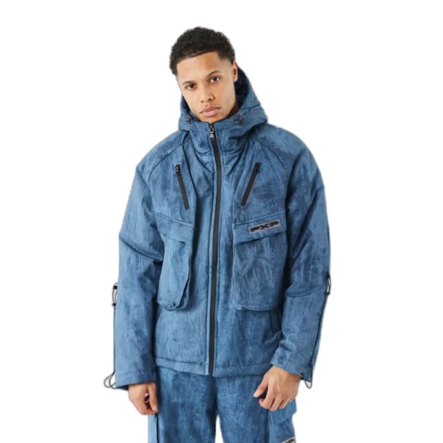 Project X Paris Hooded jacket Project X Paris Bleu Male 2XL