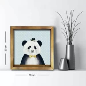 3030AHS-015 Multicolor Decorative Framed MDF Painting