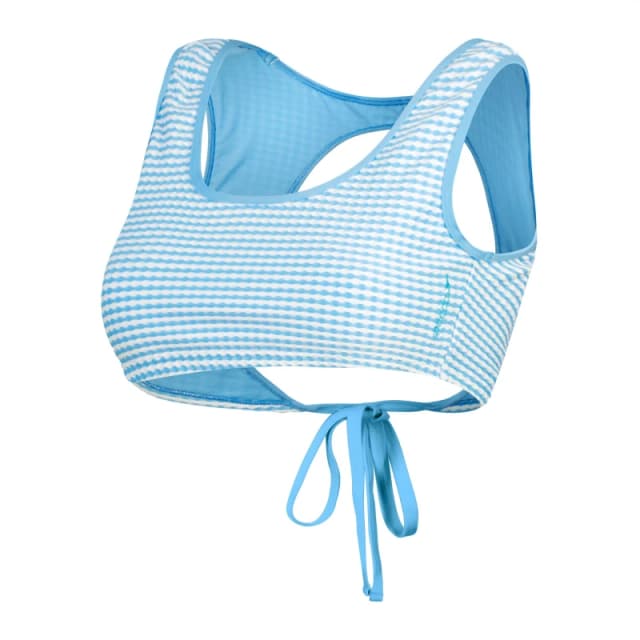 Speedo Wrap Crop Top Performance Bikini Tops 8 (XS) Multi 35242470310