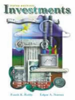 Investments by Frank K Reilly and Edgar Norton Hardback