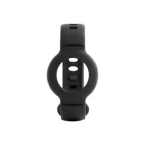 DELTACO Apple AirTag Silicone Wristband - Black