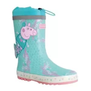 Regatta Peppa Pig Puddle Welly - ArubaBluMerm