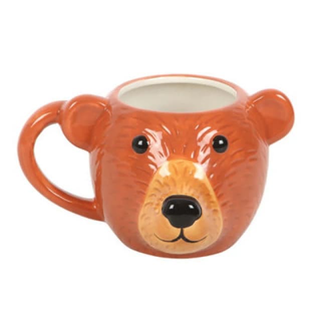 Something Different Something Different Bear Mug in Brown Brown One Size Unisex 5063750807102