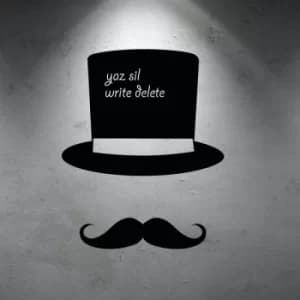 YSS-24 Black Decorative Wall Sticker