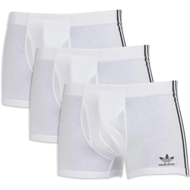 adidas Originals Originals 3-pack Trunk - White White S