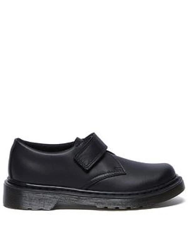 Dr. Martens Black 1461 Kamron II Mono Boys Junior Shoes Black UK 3 (EU 36)