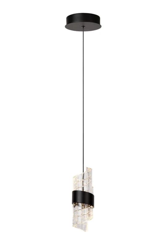 Lucide 'KLIGANDE' Non Dimmable Adjustable Indoor Stylish LED Pendant Light Black