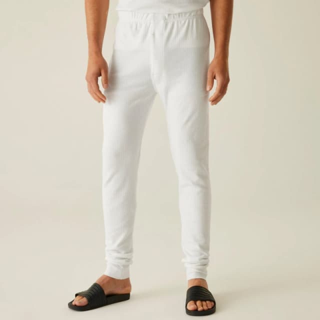 Regatta Regatta Men Thermal Long John in White Size: Small White S Male 5020436045098