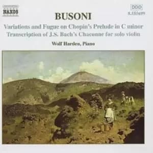 Piano Music by Ferruccio Busoni CD Album