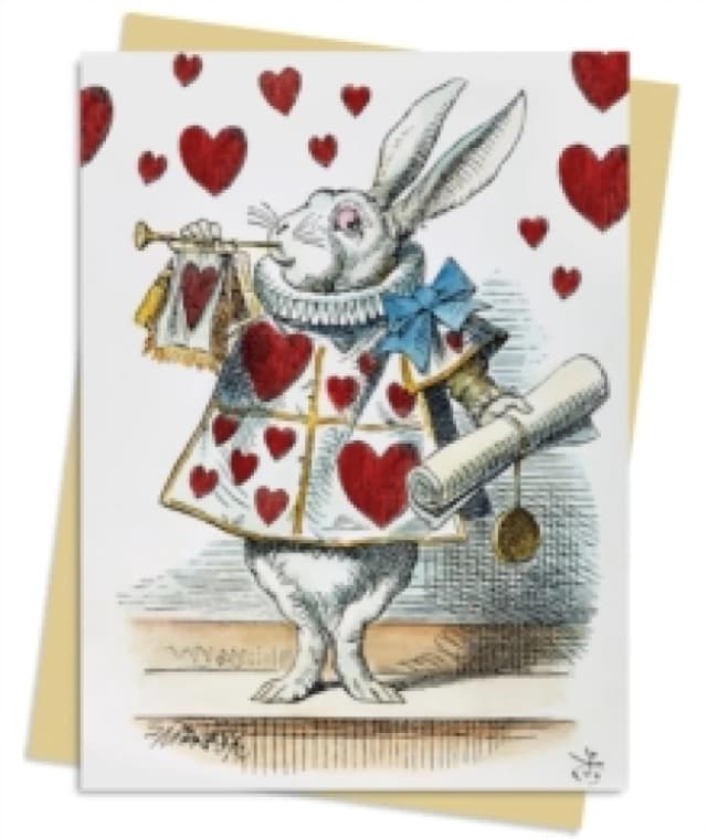 Alice's Adventures in Wonderland: White Rabbit Greeting Card Pack : Pack of 6 Cards