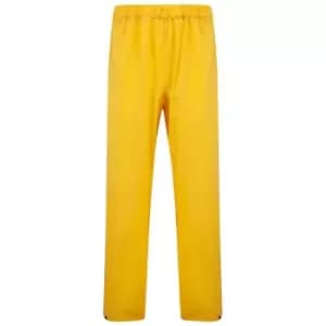 Splashmacs Unisex Adults Waterproof Rain Trousers (S/M) (Yellow)