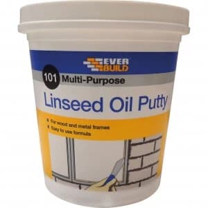 Everbuild Multi Purpose Linseed Oil Putty Natural 2000g