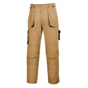 Portwest TX11 Texo Contrast Trouser Khaki Large 31"