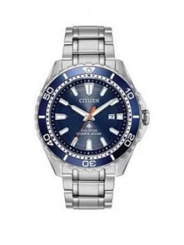 Citizen Eco-Drive Promaster 200M Diver Stainless Steel Bracelet Mens Watch