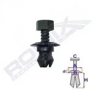 ROMIX Clip VW,AUDI C70176 3C0853934