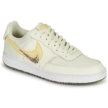 Nike NIKE COURT VISION LO PREM mens Shoes Trainers in Beige