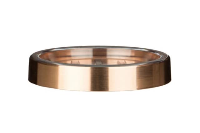 Premier Housewares Shine Soap Dish, Glamorous Style Gold