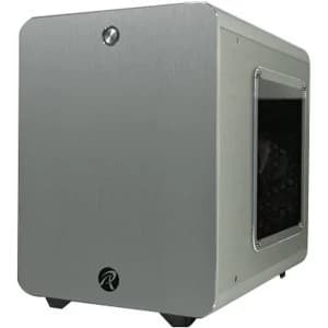 Raijintek Metis Plus Aluminium Mini-ITX Case - Silver Window