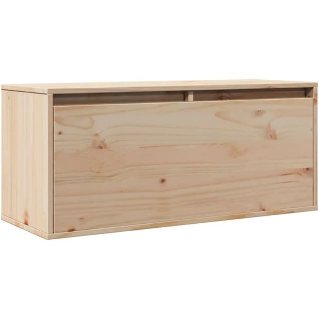 VIDAXL Vidaxl - Wall Cabinet 80x30x35cm Solid Wood Pine 8720286840474