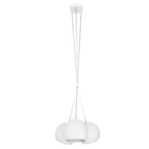 Marion Cluster Pendant Ceiling Light White 30cm