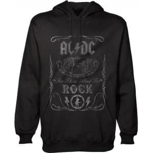 AC/DC Cannon Swig Mens Large Hoodie - Black
