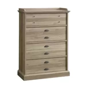 Teknik Barrister Home 4-Drawer Chest - Oak