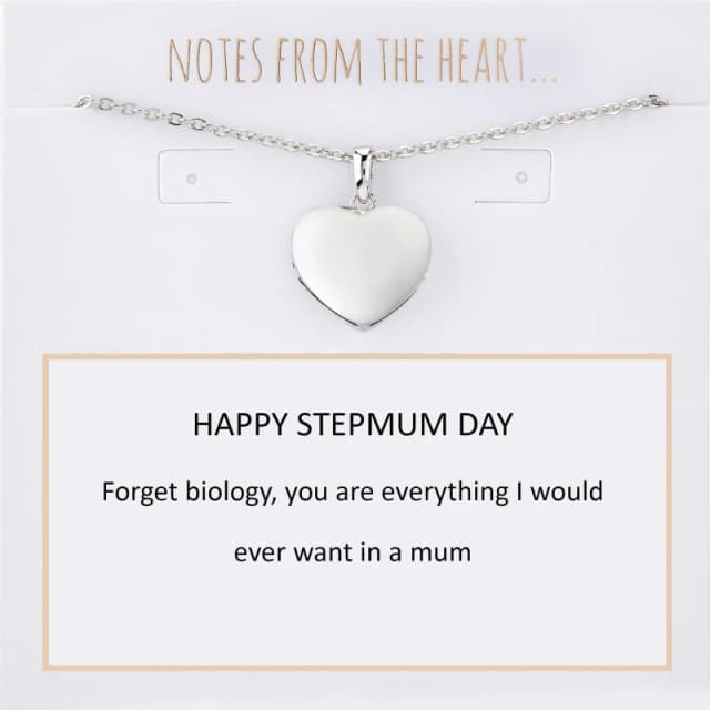 Notes From The Heart NFTH-HAPPY STEPMUM DAY Silver unisex One Size