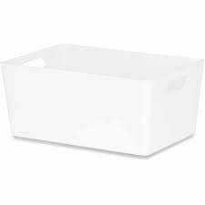 Wham White Storage Studio Basket 4.02 PP Random Copolymer