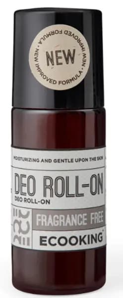 Ecooking Roll On Fragrance Free Deodorant 50ml
