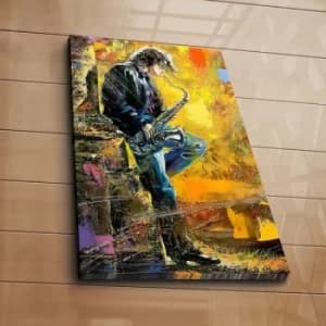 5070C-138 Multicolor Decorative Canvas Painting