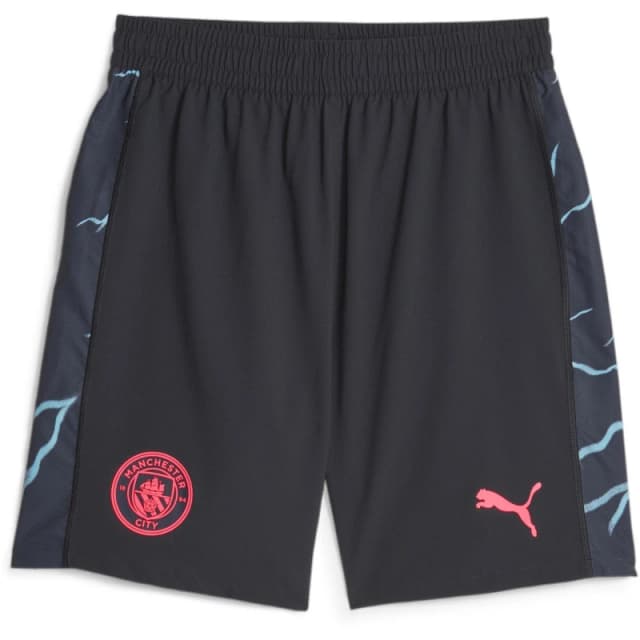 Puma Mcfc Shorts Cb Promo Football Short Mens Dark Navy male S