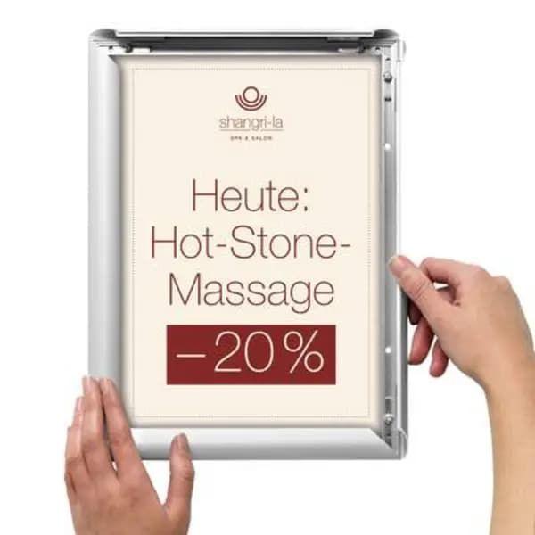 Deflecto Deflecto SFA4S Folding frame Silver A4 (W x H x D) 240 x 325 x 15mm SFA4S