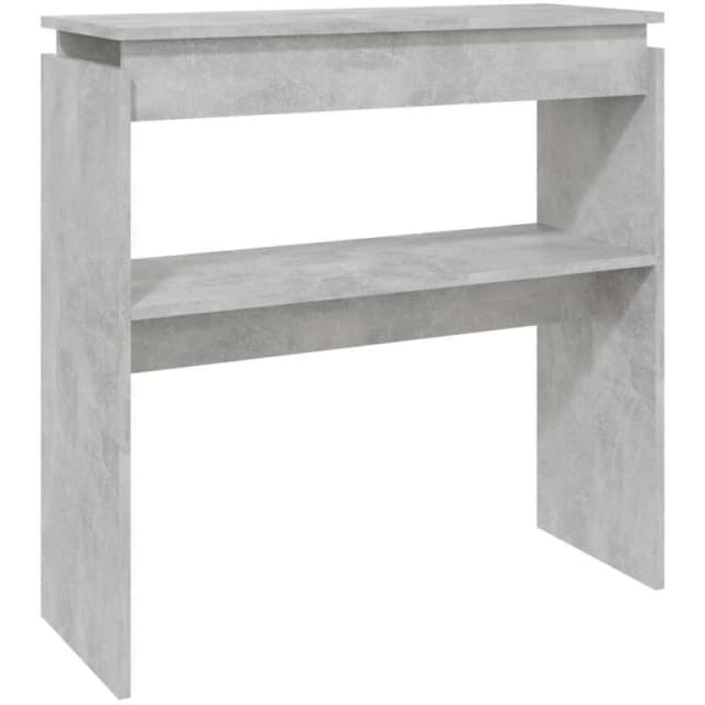 VIDAXL Console Table Concrete Grey 80x30x80cm Engineered Wood Vidaxl 8720286606582