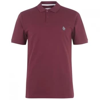 Original Penguin Original Short Sleeve Polo Shirt - Tawny Port