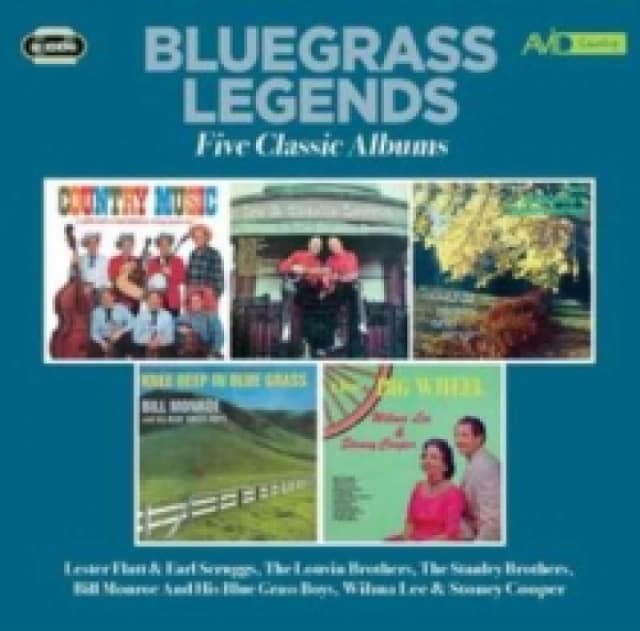 Bluegrass Legends: Five Classic Albums CD / Album