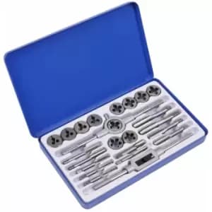 Sealey - AK3024IMP Tap & Split Die Set Imperial 24pc