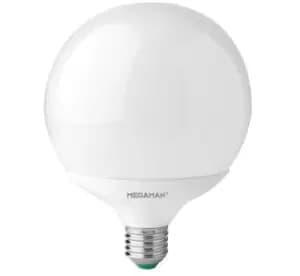 Megaman 11W LED ES/E27 Globe Warm White 360° 1521lm - 142634