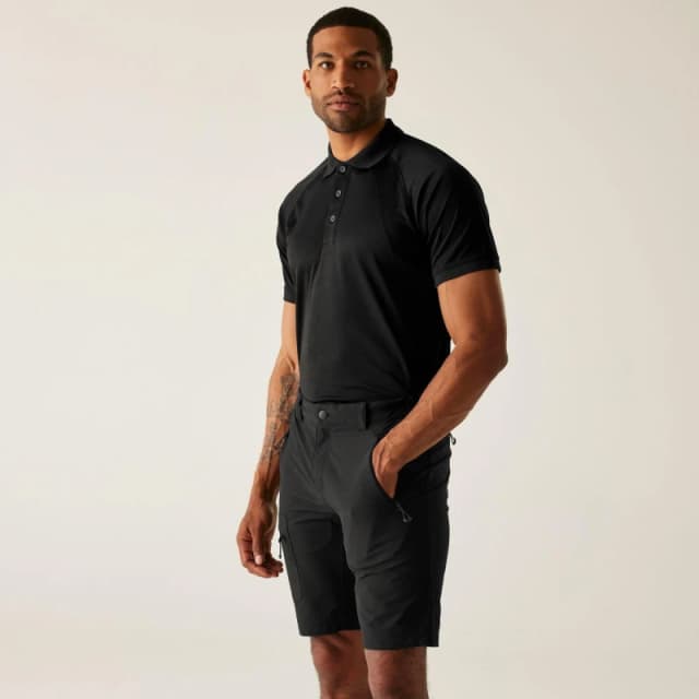 Regatta Mens Prolite Stretch Shorts Black male 28