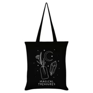 Grindstore Magical Treasures Tote Bag (One Size) (Black)