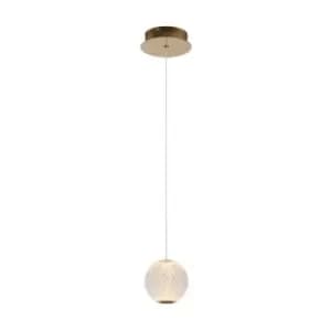 Lucide Cintra 5.7W LED Single Pendant - Clear