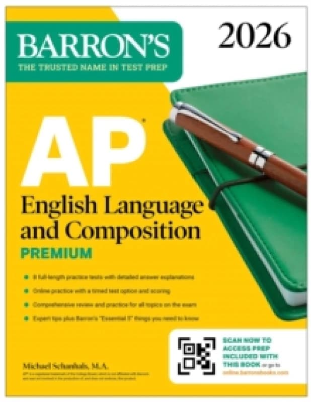 AP English Language and Composition Premium, 2026: Prep Book with 8 Practice Tests + Online Practice Paperback / softback