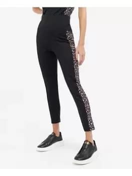 Barbour International Pavillion Legging - Black, Size 10, Women