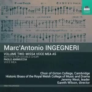 Marc Antonio Ingegneri Missa Voce Mea A5 - Volume 2 by Marc' Antonio Ingegneri CD Album