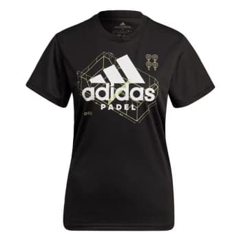 adidas Padel Graphic T-Shirt Womens - Black